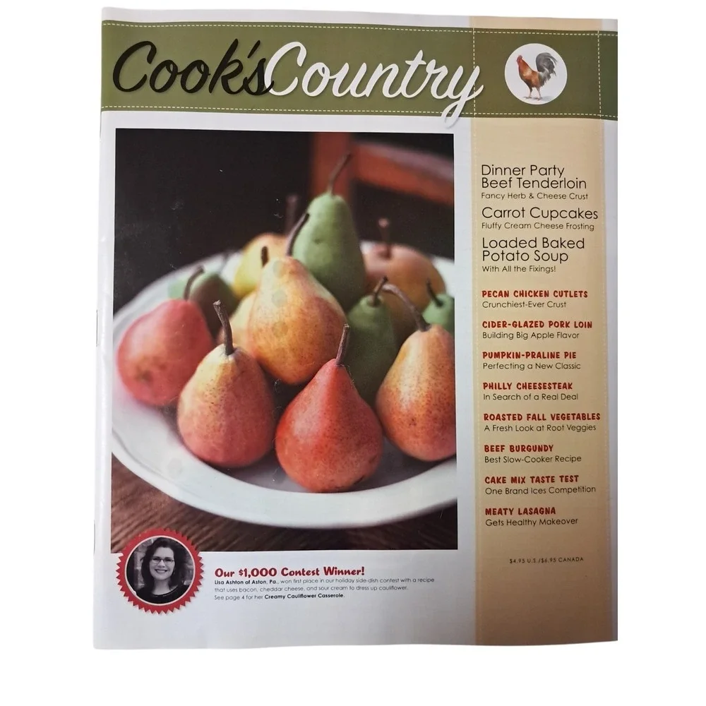 cooks country magazine lot Of 3